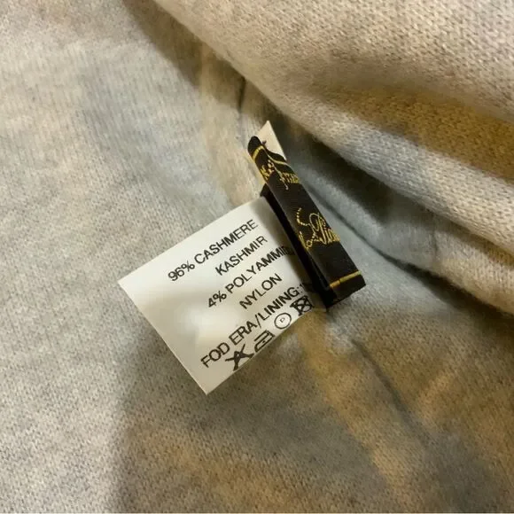 Ing Loro Piana & C.Italy 96 % Cashmere Women’s Custom Made Luxury Overcoat Sz 44